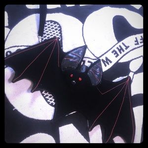 Vampire bat wristlet